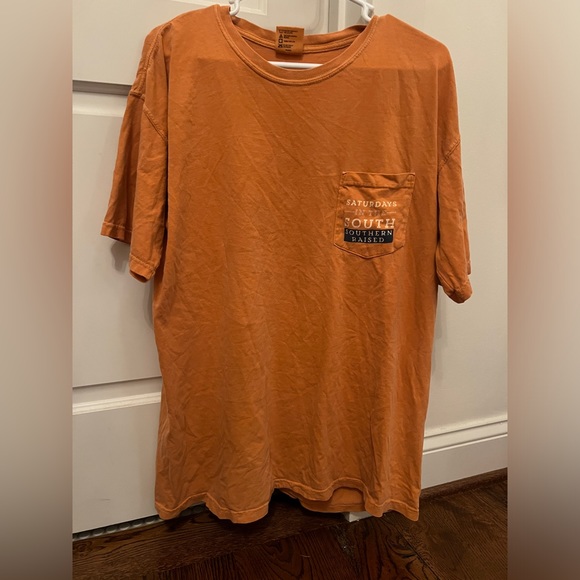 Comfort Colors Orange Auburn University Tee Shirt - Picture 1 of 4
